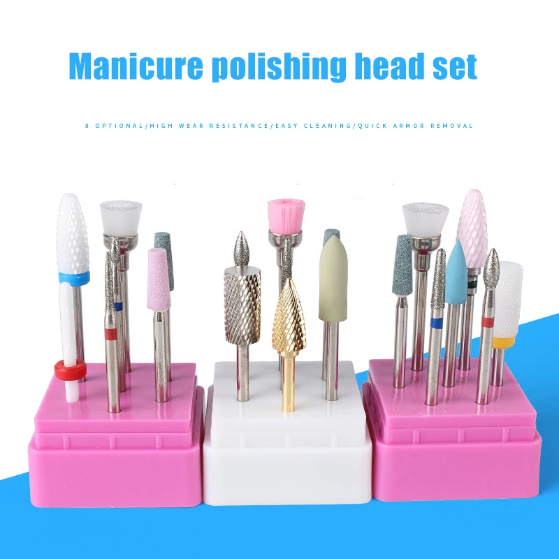 7Pcs/set Acrylic Cuticle Nails File Burr Bit Ceramic Nail Drill Bits Set Manicure Tools SMJGood
7Pcs/set Acrylic Cuticle Nails File Burr Bit Ceramic Nail Drill Bits Set Manicure Tools SMJGood