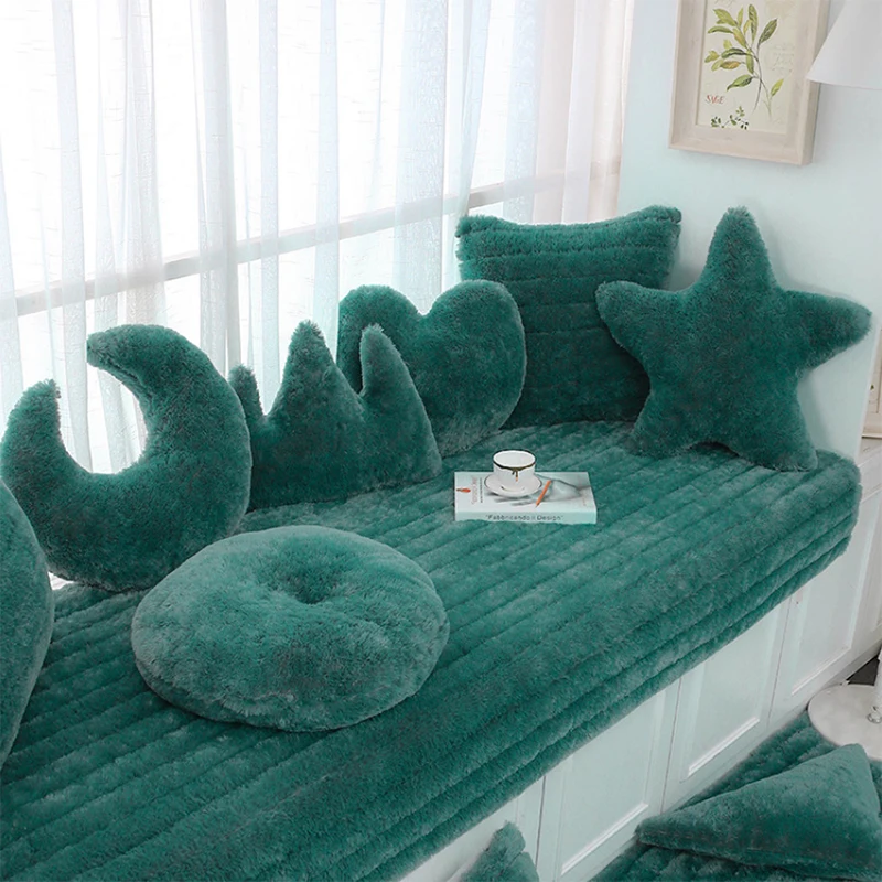Fluffy Bay Window Mats Soft Sheepskin Shaggy Carpet Plush Non-Slip Area Rug for Living Room
Fluffy Bay Window Mats Soft Sheepskin Shaggy Carpet Plush Non-Slip Area Rug for Living Room