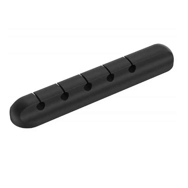 Cable Holder Silicone Cable Organizer USB Winder Desktop Tidy Management Clips Holder For Mouse Earphone Office Desk Accessories
Cable Holder Silicone Cable Organizer USB Winder Desktop Tidy Management Clips Holder For Mouse Earphone Office Desk Accessories