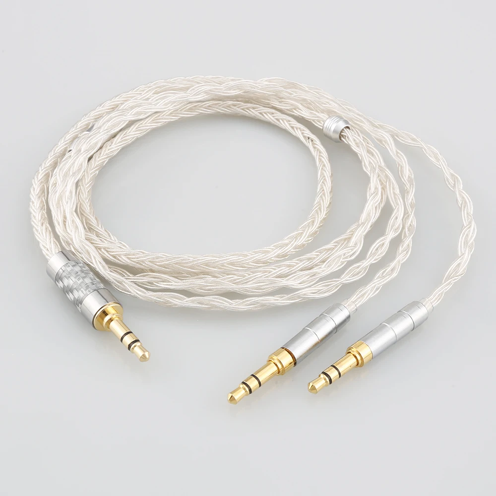 HiFi 16 Cores OCC Silver Plated Headphone Upgraded Cable for Denon AH-D600, AH-D7200, AH-D7100, Focal Elear Headphone
HiFi 16 Cores OCC Silver Plated Headphone Upgraded Cable for Denon AH-D600, AH-D7200, AH-D7100, Focal Elear Headphone
