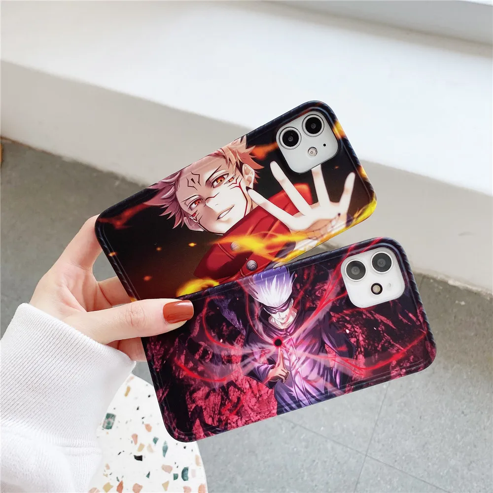 Jujutsu Kaisen Japan Anime Gojo Satoru Phone Case for iPhone 8 7 plus 12 mini 11 pro x xs max xr Yuji Ryomen Sukuna Cover Capa
Jujutsu Kaisen Japan Anime Gojo Satoru Phone Case for iPhone 8 7 plus 12 mini 11 pro x xs max xr Yuji Ryomen Sukuna Cover Capa
