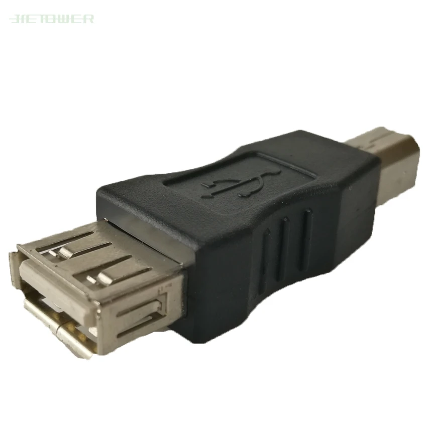 100pcs/lot USB 2.0 A Female to B Male Adapter Connector AF to BM Converter Portable Black Adapter for PC Computer Phone Printer
100pcs/lot USB 2.0 A Female to B Male Adapter Connector AF to BM Converter Portable Black Adapter for PC Computer Phone Printer