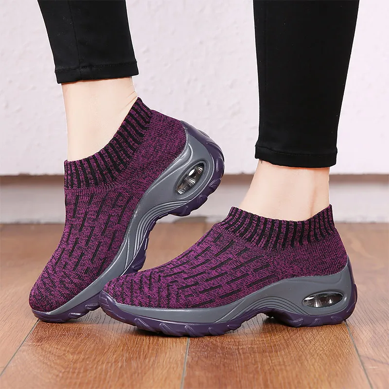Women Flat Shoes Ladies Sneaker Stretch Fabric Women's Lightweight And Breathable Shoes Female Footwear Slip On Platform
Women Flat Shoes Ladies Sneaker Stretch Fabric Women's Lightweight And Breathable Shoes Female Footwear Slip On Platform