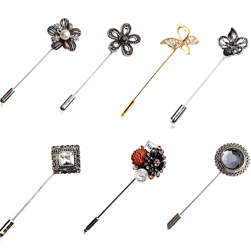 Fashion Round Brooch Pin Unisex Jewelry Long Needle Pins Square Flower Collar Accessories Brooch For Women Shirt Accessories
Fashion Round Brooch Pin Unisex Jewelry Long Needle Pins Square Flower Collar Accessories Brooch For Women Shirt Accessories