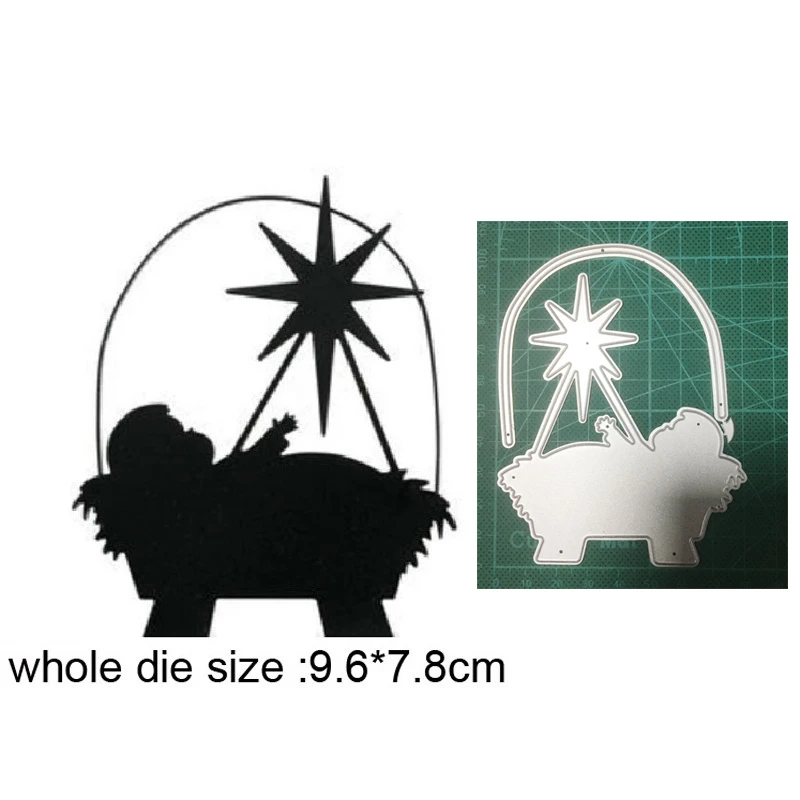 Craft dies Nativity Baby Polaris Metal Cutting Dies Stencils dies DIY Scrapbooking dies Paper Craft Embossing Dies Cuts New 2021
Craft dies Nativity Baby Polaris Metal Cutting Dies Stencils dies DIY Scrapbooking dies Paper Craft Embossing Dies Cuts New 2021