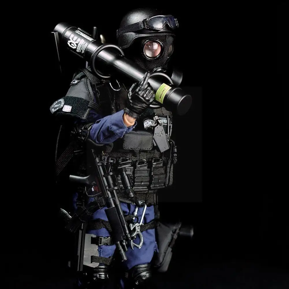 1/6 Scale SWAT Saboteur Armed Police Police Corps Military Advanced Combat Soldier Army Model Toy Simulation Soldier N9E2
1/6 Scale SWAT Saboteur Armed Police Police Corps Military Advanced Combat Soldier Army Model Toy Simulation Soldier N9E2