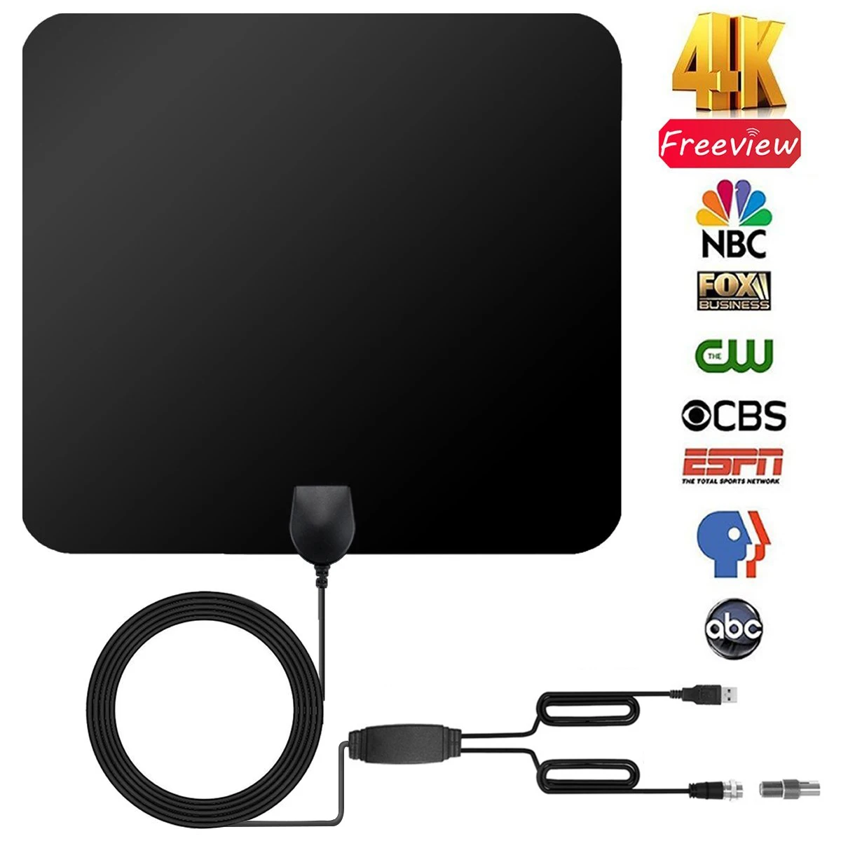 Indoor HD Digital TV 1080P TV Antenna Amplified 80 Miles Long Range Amplifier satellite dish signal receiver
Indoor HD Digital TV 1080P TV Antenna Amplified 80 Miles Long Range Amplifier satellite dish signal receiver