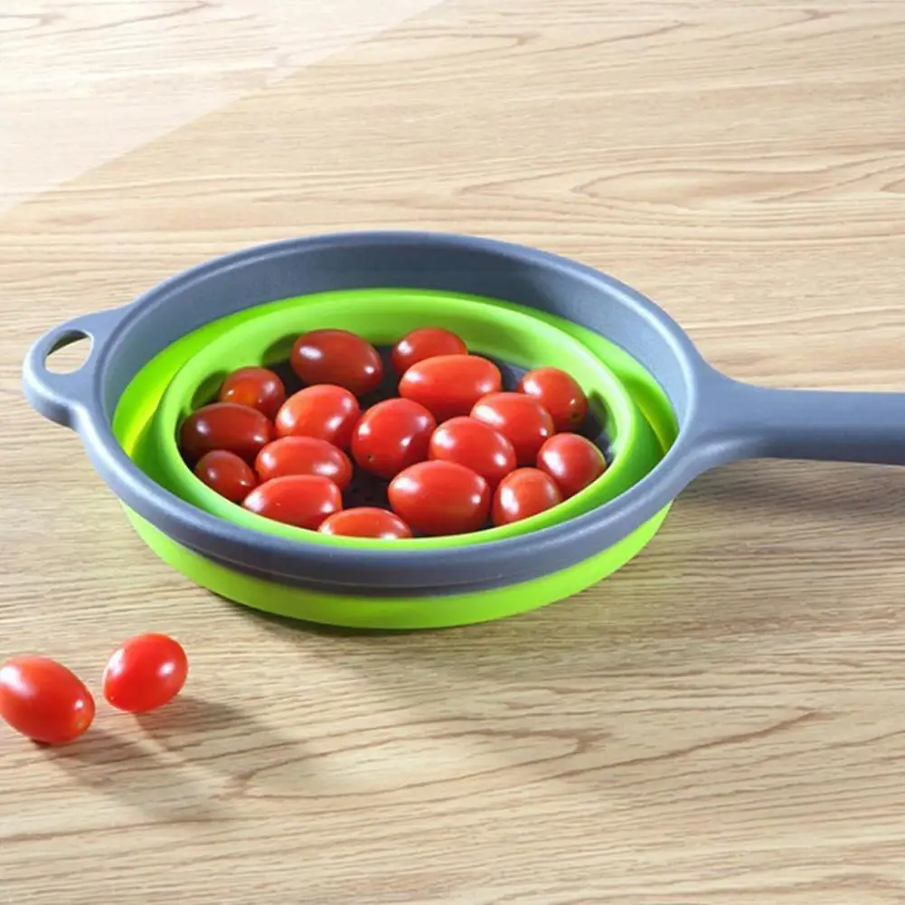 1Pc Silicone Folding Drain Basket Creative Retractable Fruit With Silicone Gadgets Storage Vegetable Handle Kitchen Colande S6X9
1Pc Silicone Folding Drain Basket Creative Retractable Fruit With Silicone Gadgets Storage Vegetable Handle Kitchen Colande S6X9