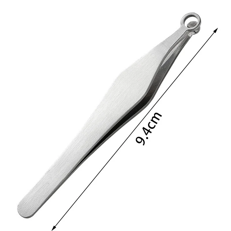 1PCS Stainless Steel Nose Hair Removal Tweezers Universal Nose Hair Trimming Tweezers Round Tip Eyebrow Tweezers
1PCS Stainless Steel Nose Hair Removal Tweezers Universal Nose Hair Trimming Tweezers Round Tip Eyebrow Tweezers