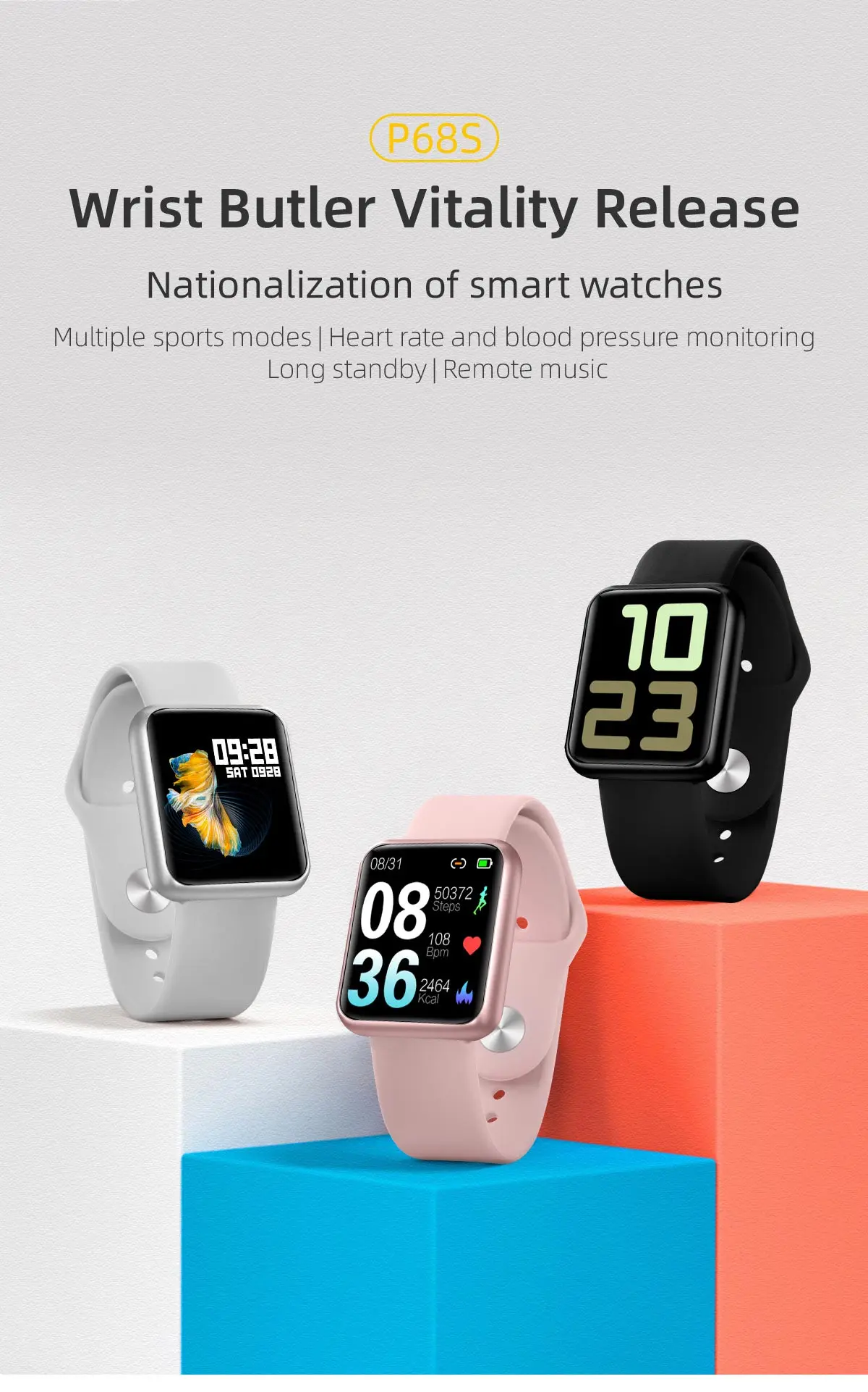 Smart Watch Men Women 2020 Smart Watch Android&IOS Sport Smartwatch Kids Wache Smart Watches Whatch Fitness Watch Smatch Connect
Smart Watch Men Women 2020 Smart Watch Android&IOS Sport Smartwatch Kids Wache Smart Watches Whatch Fitness Watch Smatch Connect