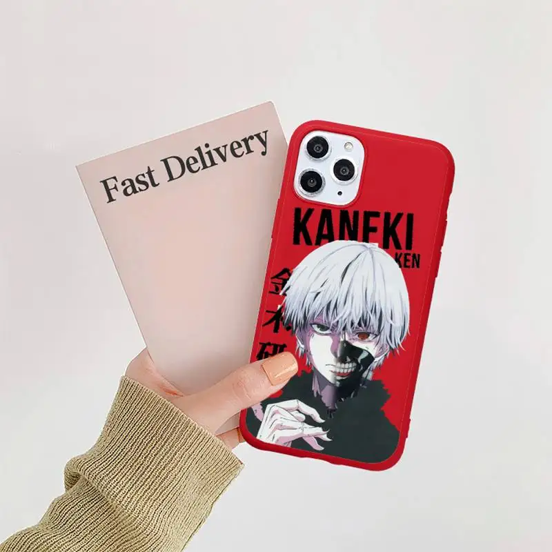 Cartoon Anime Tokyo Ghoul Kaneki Ken Phone Case Candy Color Red for iPhone 11 12 pro XS MAX 8 7 6 6S Plus X 5S SE 2020 XR
Cartoon Anime Tokyo Ghoul Kaneki Ken Phone Case Candy Color Red for iPhone 11 12 pro XS MAX 8 7 6 6S Plus X 5S SE 2020 XR