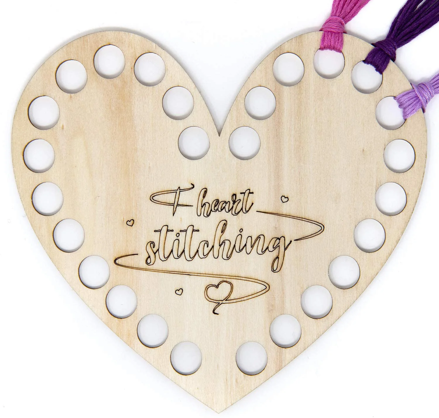 1PCS Wood Embroidery Floss Organizer Heart-shaped Cross Stitch Thread Holder Storage Cross Stitch Thread Finishing Tools
1PCS Wood Embroidery Floss Organizer Heart-shaped Cross Stitch Thread Holder Storage Cross Stitch Thread Finishing Tools