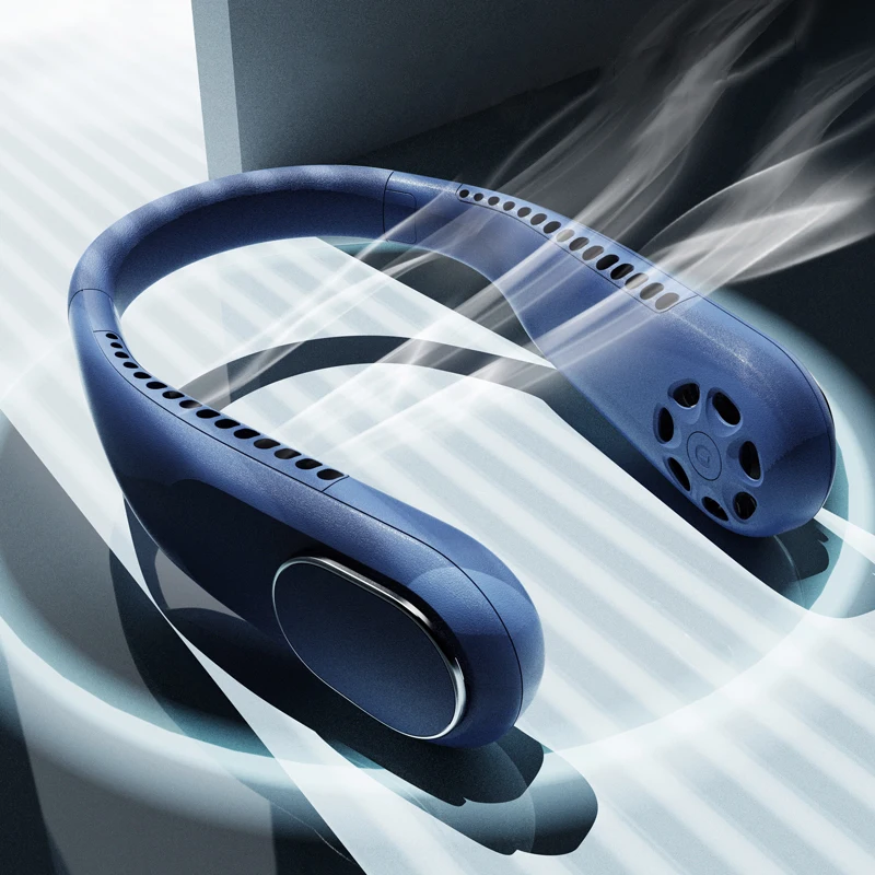 Portable Neck Fan with 4000mAh Battery USB Mini Electric Air Conditioner for Outdoor No Blades Will Not Hit Face & Hair SANA889
Portable Neck Fan with 4000mAh Battery USB Mini Electric Air Conditioner for Outdoor No Blades Will Not Hit Face & Hair SANA889