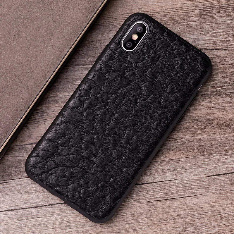 Genuine Leather Phone Case For IPhone 12 11 Pro X Xr Xs Max Case For Se 2020 6 6s 7 8 Plus Sheepskin Elephant Texture Cover
Genuine Leather Phone Case For IPhone 12 11 Pro X Xr Xs Max Case For Se 2020 6 6s 7 8 Plus Sheepskin Elephant Texture Cover