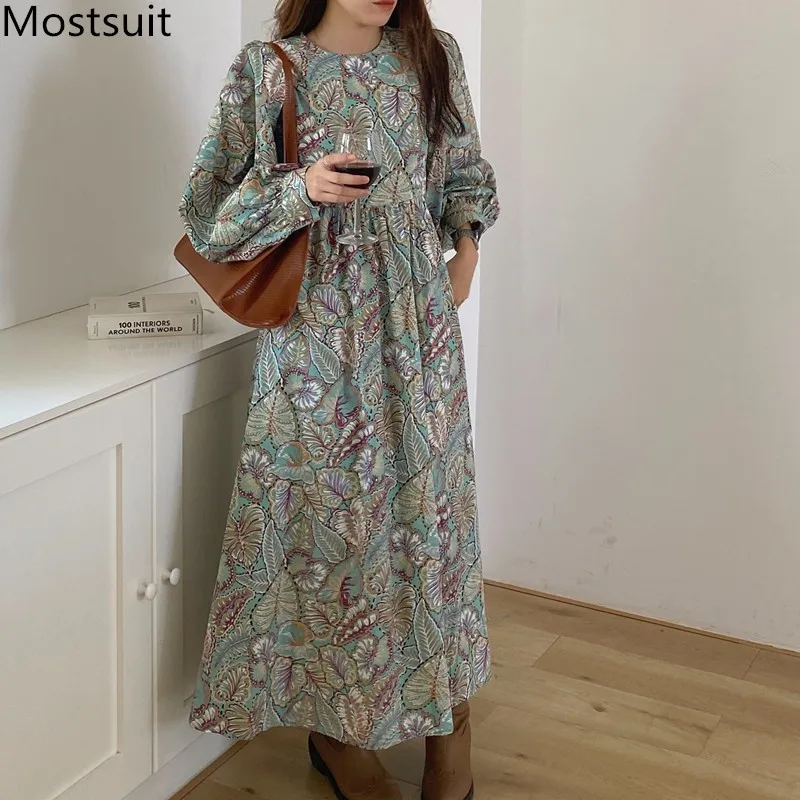 Женское шифоновое платье, винтажное элегантное платье с принтом листьев, длинными рукавами, круглым вырезом, в Корейском стиле, платья для п...
Женское шифоновое платье, винтажное элегантное платье с принтом листьев, длинными рукавами, круглым вырезом, в Корейском стиле, платья для п...
