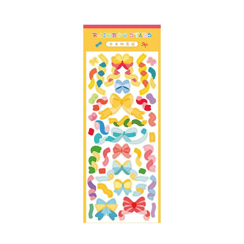 3 Sheets Rainbowsky Series Stickers Decoration Colorful Hand Account DIY Material free shipping
3 Sheets Rainbowsky Series Stickers Decoration Colorful Hand Account DIY Material free shipping