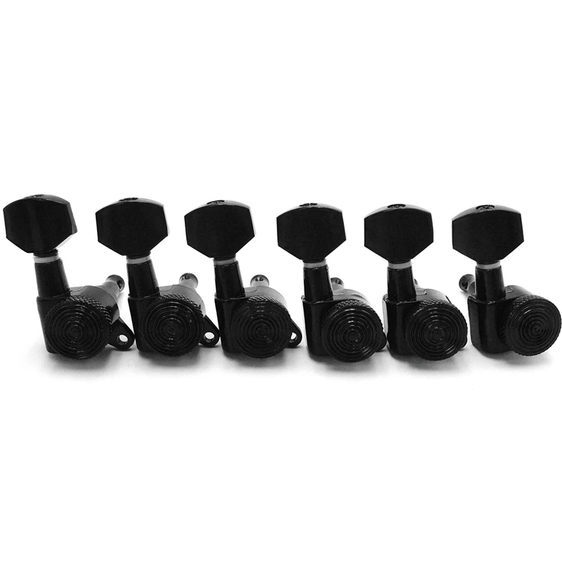6 Pcs Electric Guitar Accessories Right Threaded Long Needle String Lock Black Small Square Head Lock Fully Enclosed
6 Pcs Electric Guitar Accessories Right Threaded Long Needle String Lock Black Small Square Head Lock Fully Enclosed