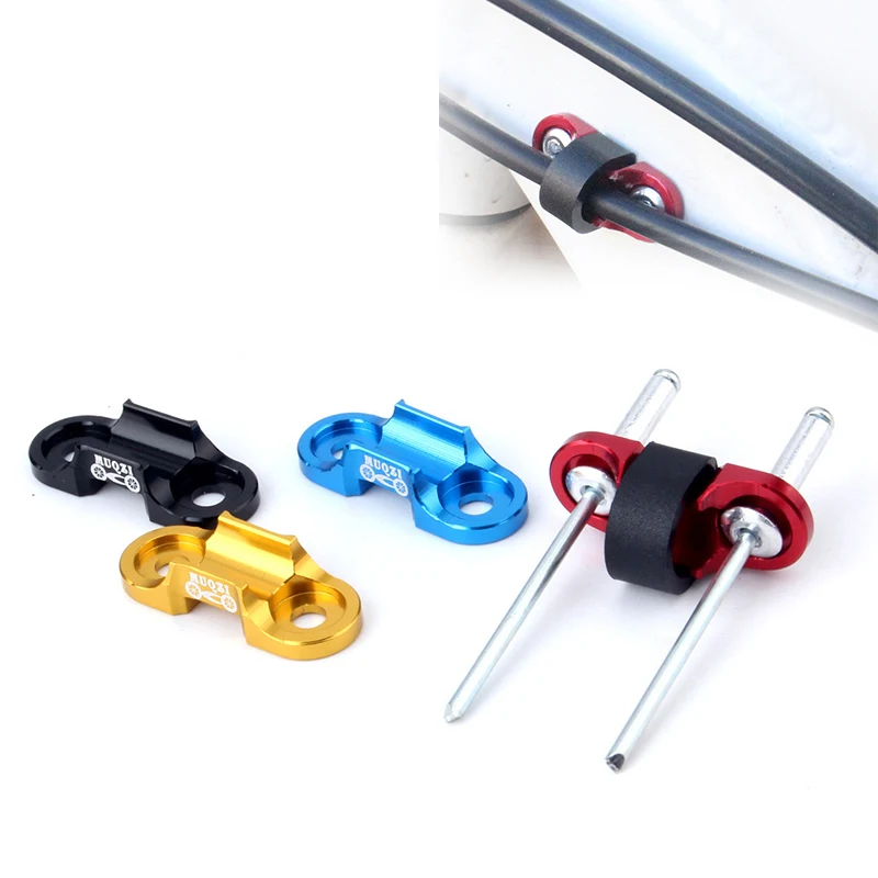 MTB Bicycle Brake Cable Holder Cable Clamp Adapter Aluminum Alloy Bicycle Cable Guide Bicycle Brake Line Pipe Buckle
MTB Bicycle Brake Cable Holder Cable Clamp Adapter Aluminum Alloy Bicycle Cable Guide Bicycle Brake Line Pipe Buckle