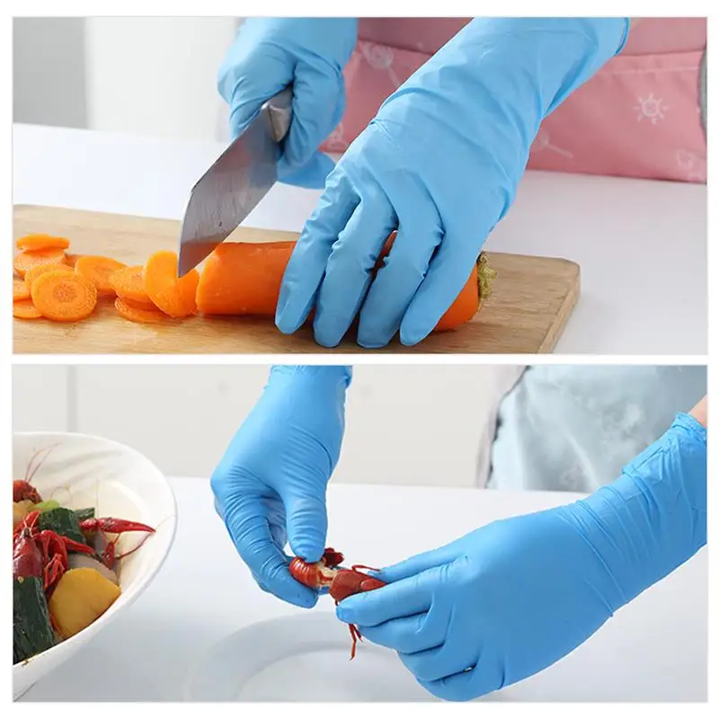 100pcs/lot Multifunction Rubber Gloves Reusable Household Gloves Silky Elastic Non-toxic Disposable Gloves for Home
100pcs/lot Multifunction Rubber Gloves Reusable Household Gloves Silky Elastic Non-toxic Disposable Gloves for Home