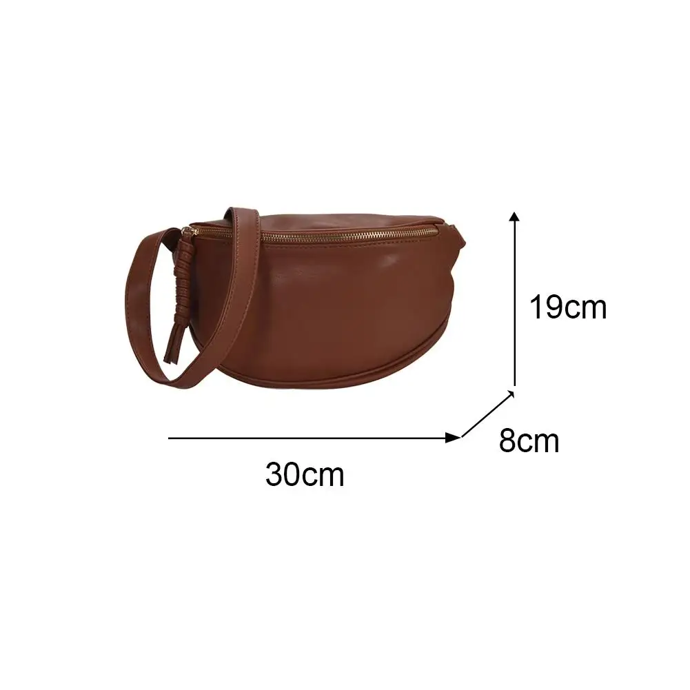 New Fashion Classic Solid Color Women Shoulder Waist Bags PU Leather Ladies Chest Belt Pack Casual Crossbody Bag
New Fashion Classic Solid Color Women Shoulder Waist Bags PU Leather Ladies Chest Belt Pack Casual Crossbody Bag