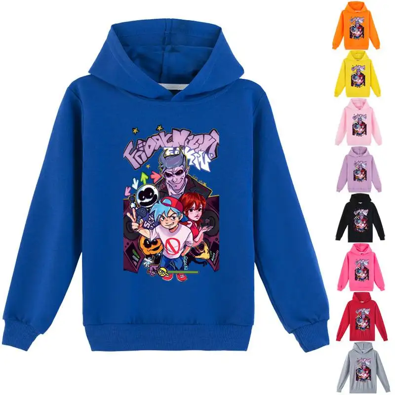 2-16Years Anime Friday Night Funkin Hoodie Kids Hoody Pullover Sweatshirt Teenagers Boys Causal Cltohes Baby Girls Sweater Tops
2-16Years Anime Friday Night Funkin Hoodie Kids Hoody Pullover Sweatshirt Teenagers Boys Causal Cltohes Baby Girls Sweater Tops