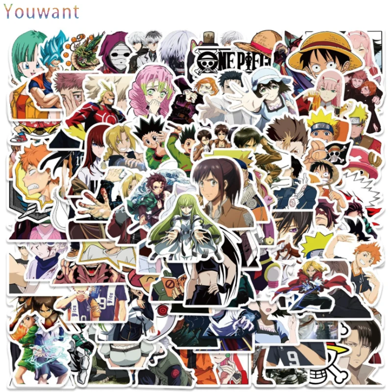 10/50/100pcs Personalized Anime Theme Collection Graffiti Stickers Skateboard Laptop Motorcycle Guitar DIY Waterproof Sticker
10/50/100pcs Personalized Anime Theme Collection Graffiti Stickers Skateboard Laptop Motorcycle Guitar DIY Waterproof Sticker