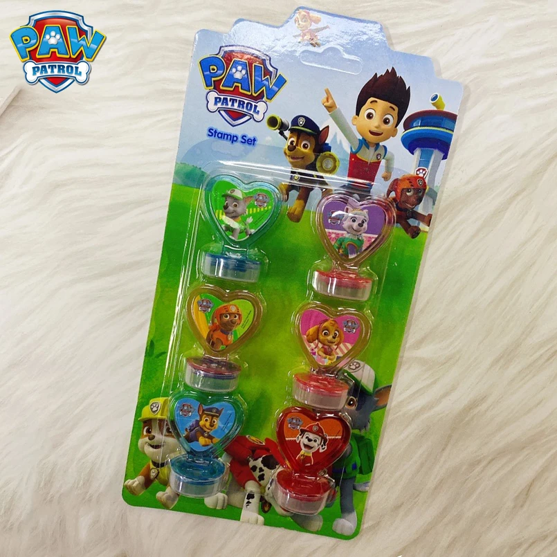6pcs Paw Patrol Pattern Cartoon Anime Puppy Patrol Stamp Children's Stamp Elementary School Supplies Action Figures Children Toy
6pcs Paw Patrol Pattern Cartoon Anime Puppy Patrol Stamp Children's Stamp Elementary School Supplies Action Figures Children Toy
