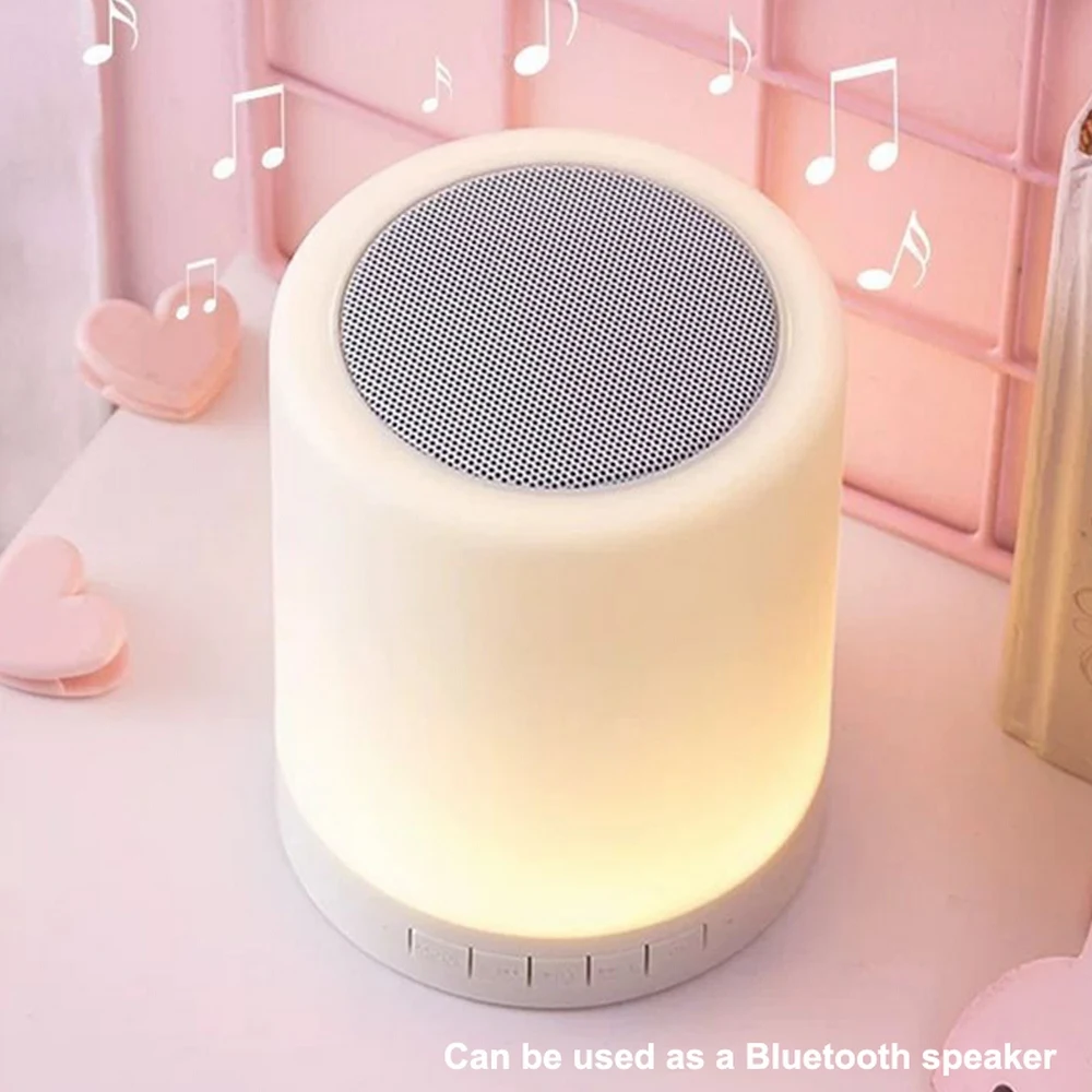 Беспроводной Bluetooth Ночной светильник, сенсорная меняющая цвет настольная лампа, портативный динамик, многофункциональный домашний будильн...
Беспроводной Bluetooth Ночной светильник, сенсорная меняющая цвет настольная лампа, портативный динамик, многофункциональный домашний будильн...