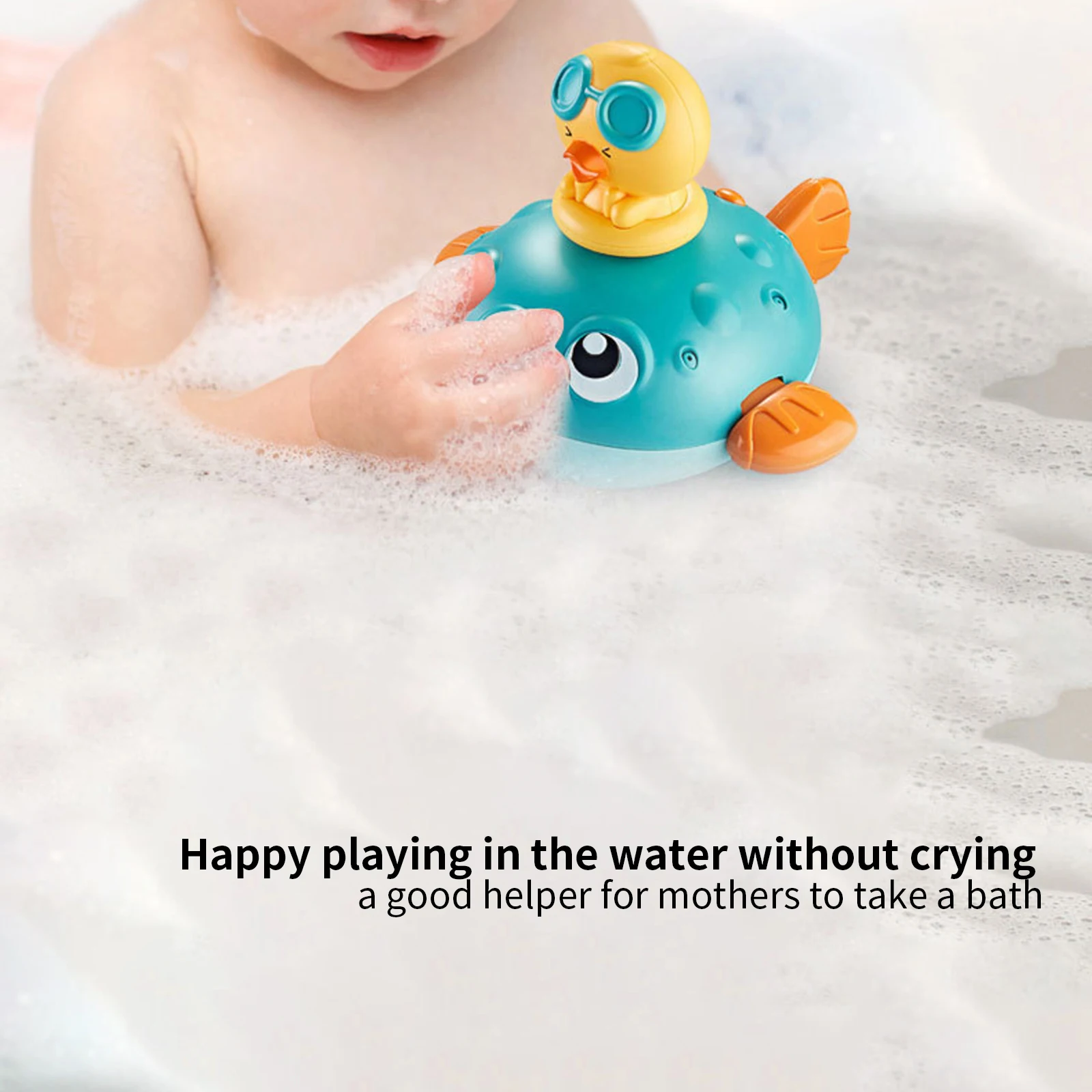 Bathtub Shower Toy Pufferfish Shape Baby Bath Toy Automatic Water Sprinkler ABS Plastic Pool Bathtub Fun Water Toy Toddlers Kids
Bathtub Shower Toy Pufferfish Shape Baby Bath Toy Automatic Water Sprinkler ABS Plastic Pool Bathtub Fun Water Toy Toddlers Kids