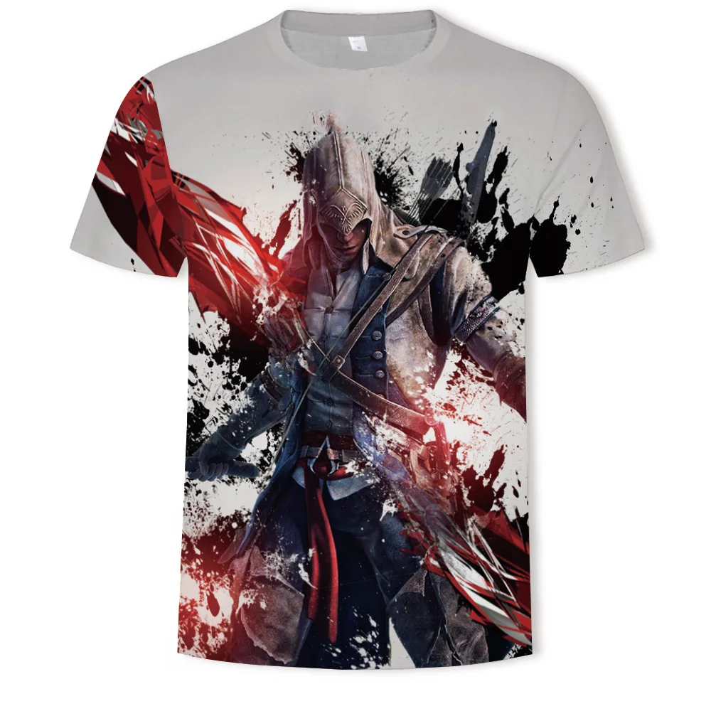 New hot sale game printing Harajuku men's T-shirt O-neck fashion casual short-sleeved T-shirt oversized street T-shirt
New hot sale game printing Harajuku men's T-shirt O-neck fashion casual short-sleeved T-shirt oversized street T-shirt