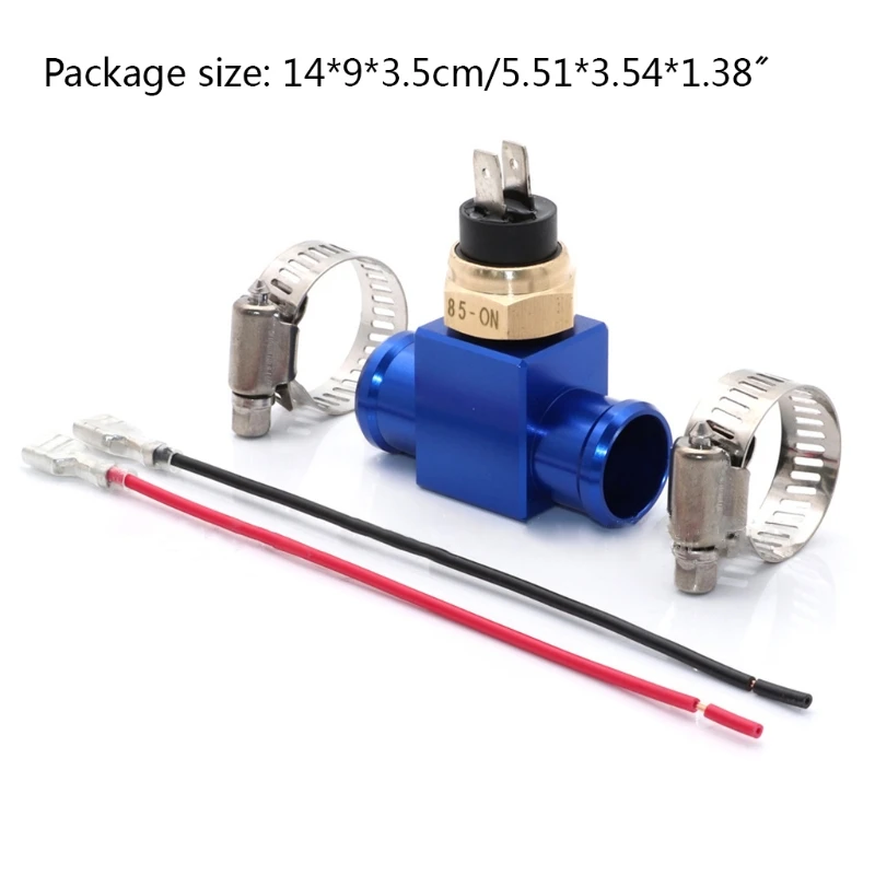 Q9QD Scooter Motorbike Accessories Durable Aluminum Alloy Temperature Switch Radiator Fan Thermostat for Motorcycle
Q9QD Scooter Motorbike Accessories Durable Aluminum Alloy Temperature Switch Radiator Fan Thermostat for Motorcycle