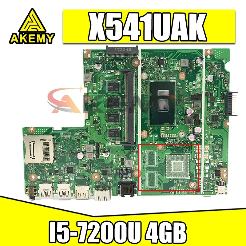 High quality 60NB0CF0-MB6110 For ASUS X541UAK Laptop Motherboard X541UVK REV2.0 Main Board SR2ZU I5-7200U 4GB 100% Tested
High quality 60NB0CF0-MB6110 For ASUS X541UAK Laptop Motherboard X541UVK REV2.0 Main Board SR2ZU I5-7200U 4GB 100% Tested