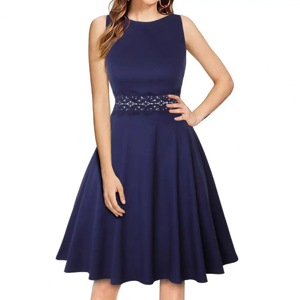 2021 Summer New Fashion Simple Elegant Dress Sleeveless Floral Solid Color Sleeveless Mini Polyester Dress for Work
2021 Summer New Fashion Simple Elegant Dress Sleeveless Floral Solid Color Sleeveless Mini Polyester Dress for Work