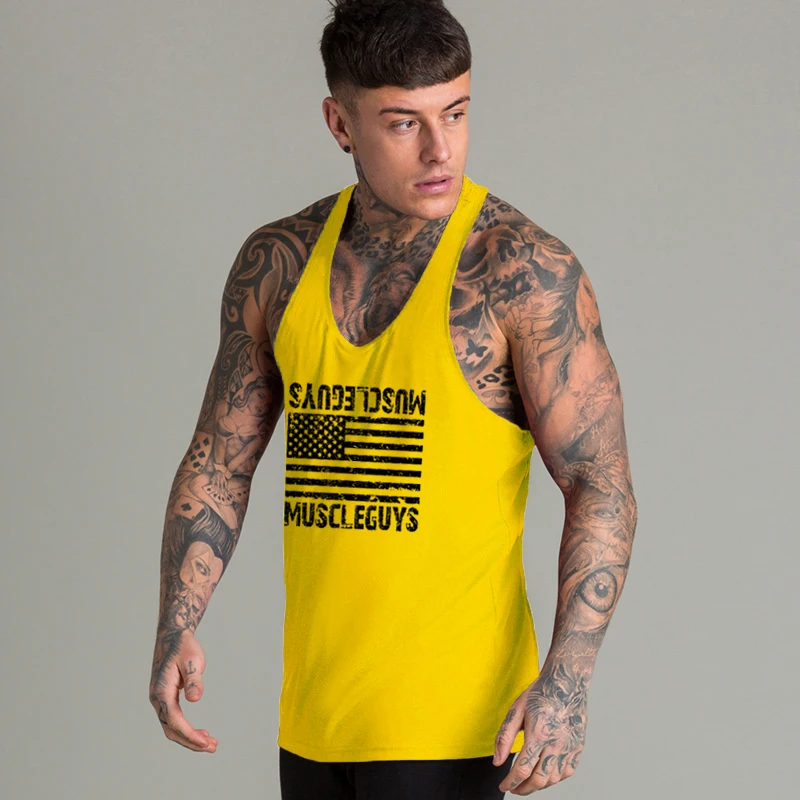 Fitness Sleeveless Shirt Sport Vest Singlet Solid Cotton Muscle Undershirt Clothing Bodybuilding Tank Tops Men Mesh Gyms Shirt
Fitness Sleeveless Shirt Sport Vest Singlet Solid Cotton Muscle Undershirt Clothing Bodybuilding Tank Tops Men Mesh Gyms Shirt