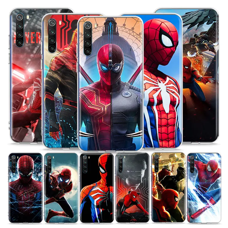 Marvel Spiderman hero for Xiaomi Redmi Note 10 10S 9 9T 9S 9Pro Max 8T 8Pro 8 7 6 5 Pro 5A 4 Soft Transparent Phone Case
Marvel Spiderman hero for Xiaomi Redmi Note 10 10S 9 9T 9S 9Pro Max 8T 8Pro 8 7 6 5 Pro 5A 4 Soft Transparent Phone Case
