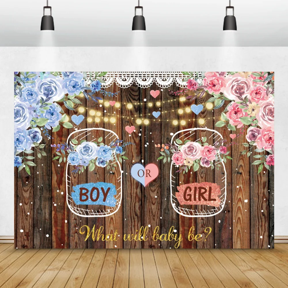 Gender Reveal Newborn Party Wood Board Photography Background Boy or Girl Flower Pattern Baby Shower Family Photocall Backdrop
Gender Reveal Newborn Party Wood Board Photography Background Boy or Girl Flower Pattern Baby Shower Family Photocall Backdrop