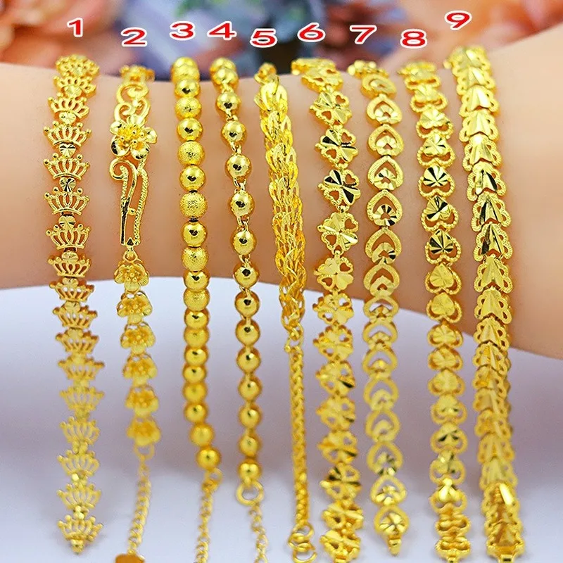2020 New Gold Plated 24K Color Protection Women's Bracelet Brass Gold Plated Geometric Flower Bracelet
2020 New Gold Plated 24K Color Protection Women's Bracelet Brass Gold Plated Geometric Flower Bracelet