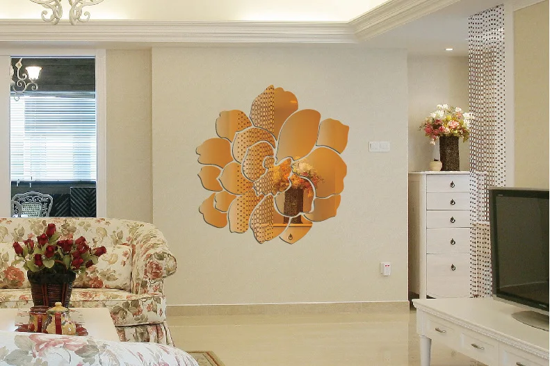 JM149 Removable Living Room TV Wall Decoration Sticker Crystal Three-dimensional Acrylic Lotus Mirror Sticker
JM149 Removable Living Room TV Wall Decoration Sticker Crystal Three-dimensional Acrylic Lotus Mirror Sticker
