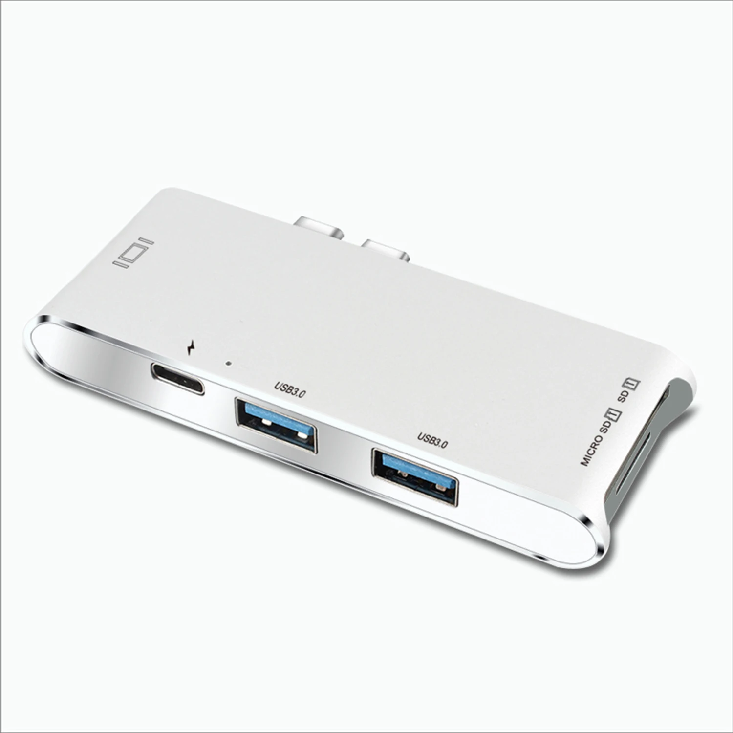 YC204 алюминиевый сплав type-C концентратор USB 3 0 4K видео HD выход TF кардридер usb-c