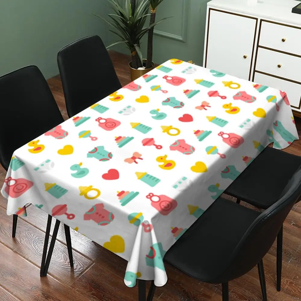 New Oil-Proof Tablecloth Cartoon Pattern Waterproof Tablecloth Living Room Dining Table Kitchen Tablecloth Household Goods
New Oil-Proof Tablecloth Cartoon Pattern Waterproof Tablecloth Living Room Dining Table Kitchen Tablecloth Household Goods