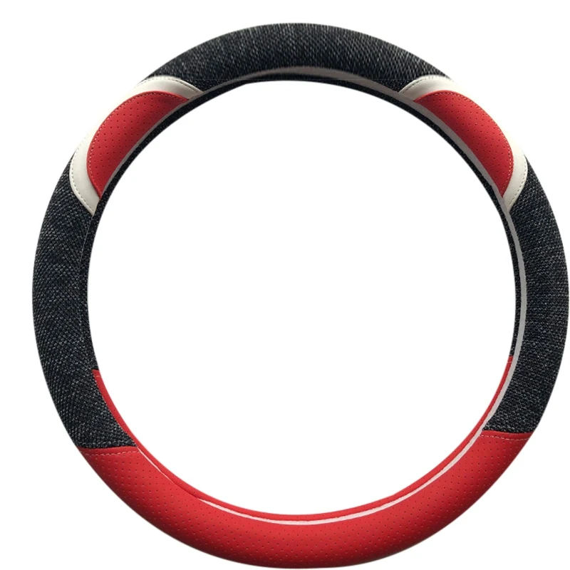 Car Steering Wheel Cover Girls SUV Breathable Skid-proof Anti-Slip Universal Embossing Carbon Fiber Car-styling Anti-Slip 38CM
Car Steering Wheel Cover Girls SUV Breathable Skid-proof Anti-Slip Universal Embossing Carbon Fiber Car-styling Anti-Slip 38CM
