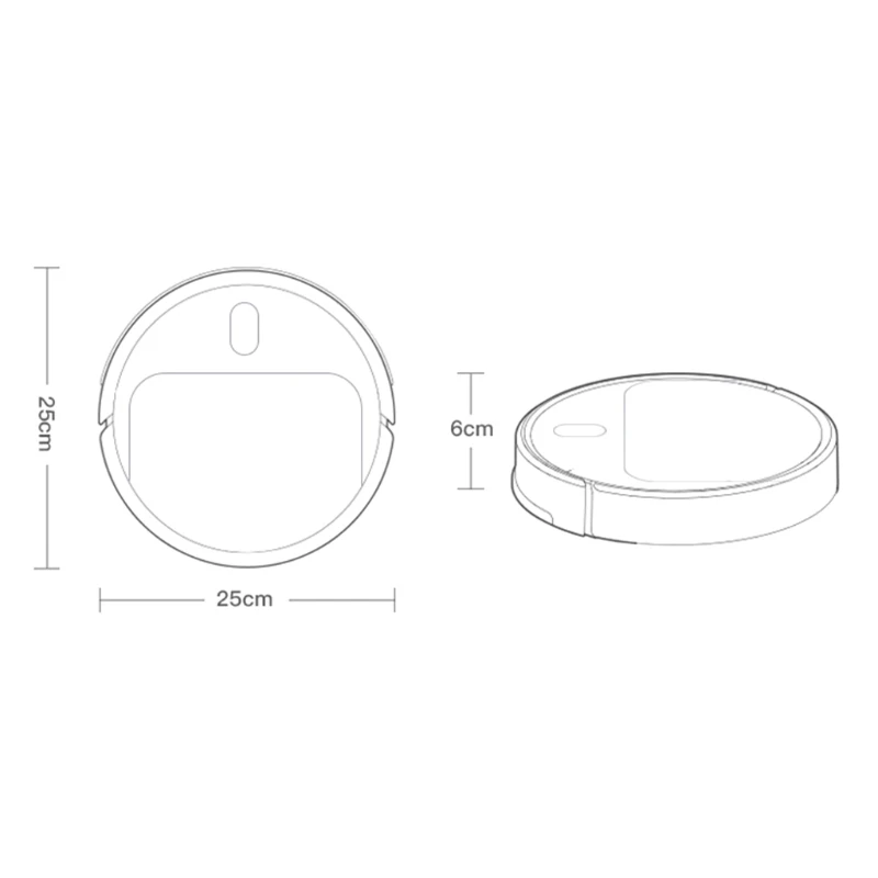 Three in One Intelligent Robot Vacuum Cleaner Robot Vacuum Cleaner Large Cleaning Area Large Capacity 2.4 "Ultra-Thin Robot
Three in One Intelligent Robot Vacuum Cleaner Robot Vacuum Cleaner Large Cleaning Area Large Capacity 2.4 "Ultra-Thin Robot