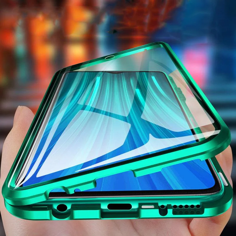 Full Glass Magnetic Metal Bumper Case for Xiaomi redmi 9 Tempered Glass Back Cover for Redmi 9 Phone Case
Full Glass Magnetic Metal Bumper Case for Xiaomi redmi 9 Tempered Glass Back Cover for Redmi 9 Phone Case