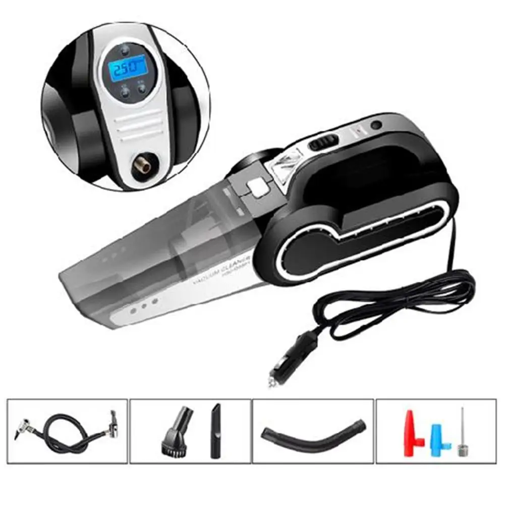 4 In 1 Car Vacuum Cleaner 120W 12V Wireless Vacuum Cleaner High Power Wet And Dry Car Interior Electronic Accessories
4 In 1 Car Vacuum Cleaner 120W 12V Wireless Vacuum Cleaner High Power Wet And Dry Car Interior Electronic Accessories