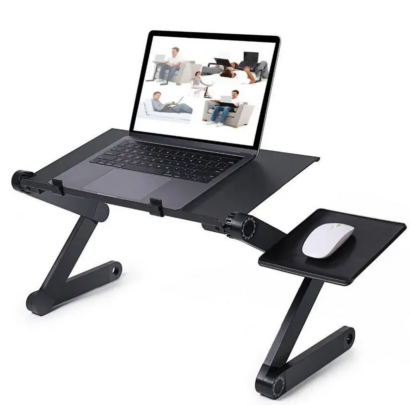 Folding Portable Laptop Desk Ergonomic Aluminum Bed Laptop Stand PC Table Notebook Table Desk Stand With Mouse Pad
Folding Portable Laptop Desk Ergonomic Aluminum Bed Laptop Stand PC Table Notebook Table Desk Stand With Mouse Pad