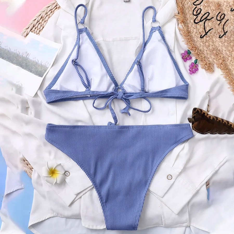 Para Praia 2021 Sexy Ring Brazilian Bikini Set Bandage Women Swimwear Halter Swimsuit Bathing Suit Micro Biquini Special Fabric
Para Praia 2021 Sexy Ring Brazilian Bikini Set Bandage Women Swimwear Halter Swimsuit Bathing Suit Micro Biquini Special Fabric