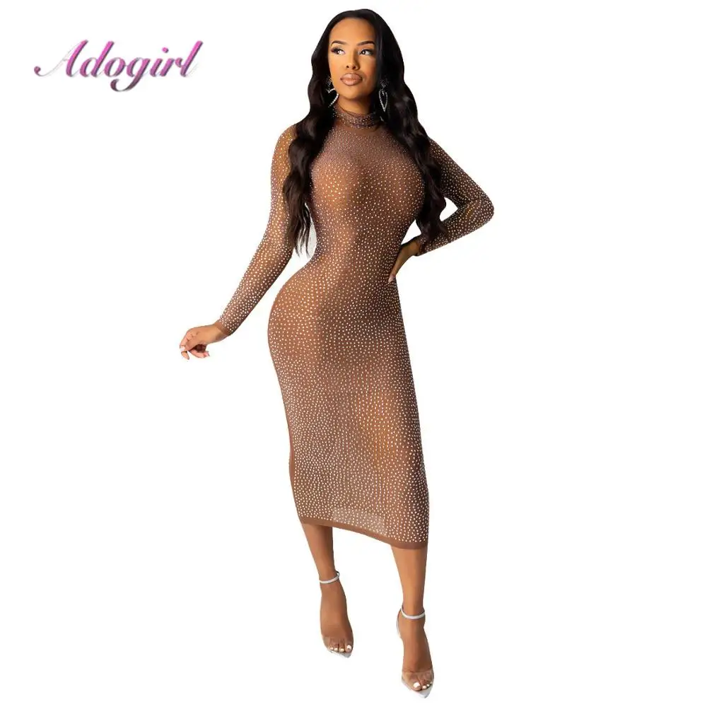 Сексуальное прозрачное Сетчатое вечернее Клубное платье со стразами, длинное платье, женское элегантное платье с длинным рукавом и высоким...
Сексуальное прозрачное Сетчатое вечернее Клубное платье со стразами, длинное платье, женское элегантное платье с длинным рукавом и высоким...