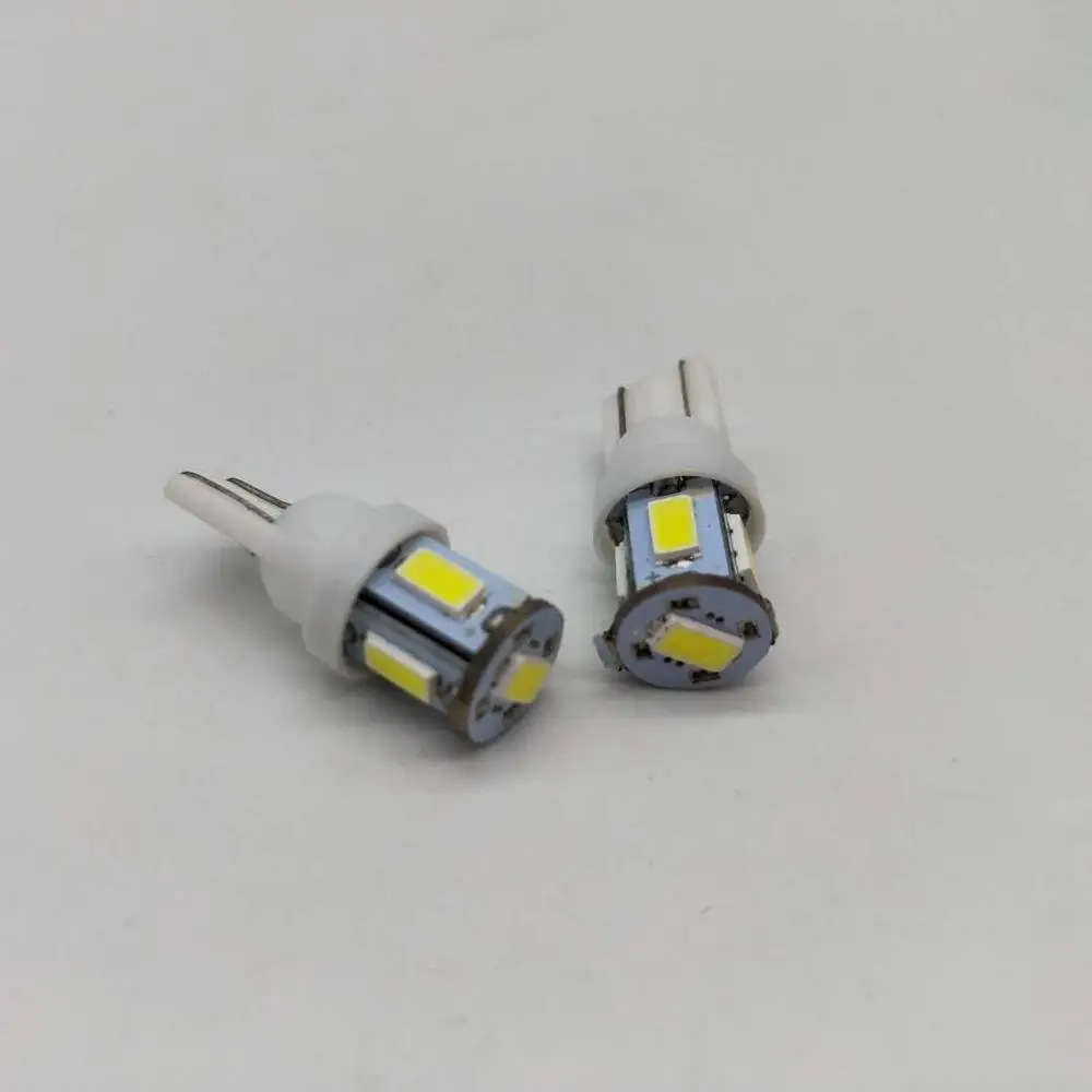 5 шт., T10 W5W 194 168 5630 5SMD, белая лампа с объективом проектора, алюминиевая купольная лампа для чтения
5 шт., T10 W5W 194 168 5630 5SMD, белая лампа с объективом проектора, алюминиевая купольная лампа для чтения