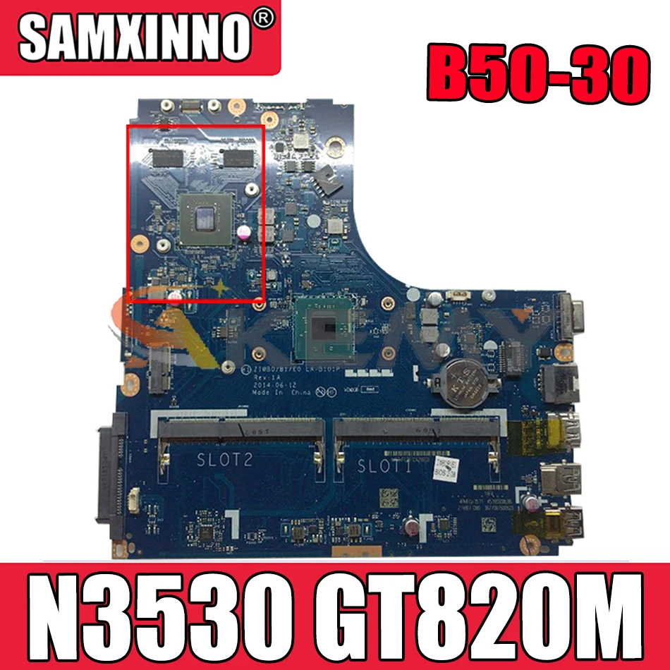 Akemy ZIWB0/B1/E0 LA-B101P подходит для Lenovo B50-30 Материнская плата ноутбука процессор N3530 GT820M (с технологией сканирования отпечатков пальцев) 100% тест
Akemy ZIWB0/B1/E0 LA-B101P подходит для Lenovo B50-30 Материнская плата ноутбука процессор N3530 GT820M (с технологией сканирования отпечатков пальцев) 100% тест