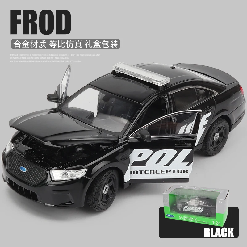 Nicce 1:24 Ford Taurus Police Car Sports Car Simulation Alloy Car Model Crafts Decoration Collection Toy Tools Gift
Nicce 1:24 Ford Taurus Police Car Sports Car Simulation Alloy Car Model Crafts Decoration Collection Toy Tools Gift